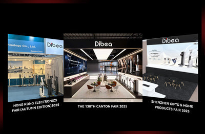 Dibea Appliances Lights Up Three Major Exhibitions with New Auto Dust Base